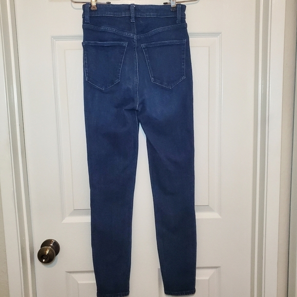 Lovers + Friends Stretch High Rise Skinny Jeans Sz 24 - Picture 7 of 14